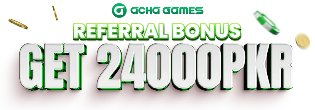 acha games referral bonus banner