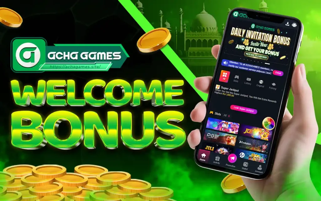 Acha Games Bonus | welcome bonus